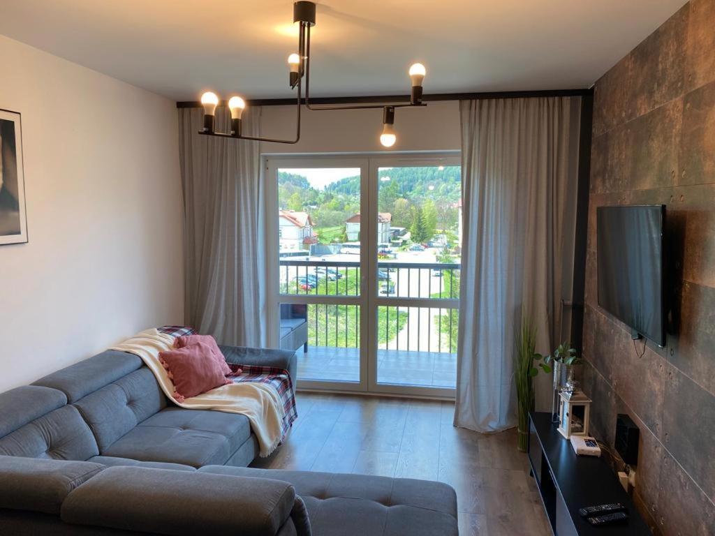 Bieszczady Apartament "Cicha Woda" Apartman Ustrzyki Dolne Kültér fotó